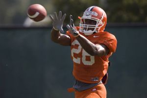 The Clemson football team held its fourth day of preseason practice on Friday, August 7.