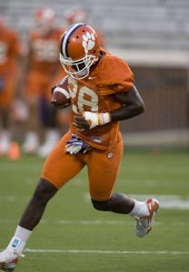 These pictures were taken at the second of two Tiger practices on Monday, August 17.