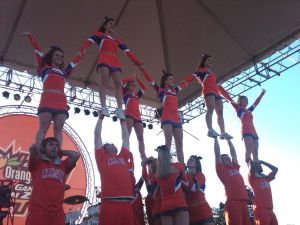 cheerleaders 2011 football orange bowl