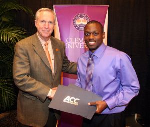Andre Young - All-ACC Defensive Team and All-ACC Academic Team