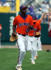 The Tigers practiced at Rosenblatt Stadium on Friday afternoon.
