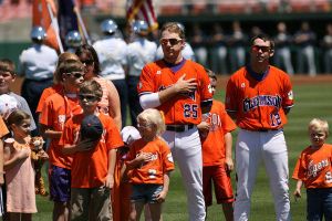 pregame kids gather on field
