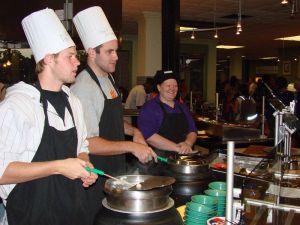 The Clemson University Student-Athlete Advisory Committee (SAAC) along with Schilletter Dining Hall hosted Schilletter Night 2009 &acirc;?oeBreakfast of Champions&acirc;?? on October 22, 2009.