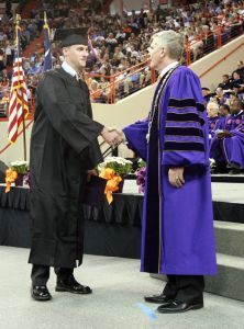 May 2008 Graduation - Mark Vahle, Men's Swimming & Diving