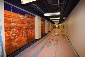 Hallway westzone construction update 042109