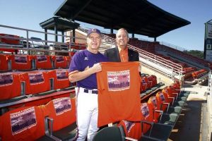 chapman grandstands dedication 043011