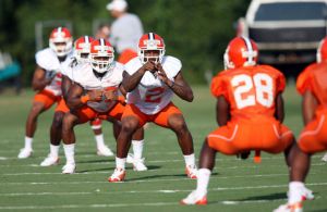 The Tiger football team opened the 2009 season with its first practice on Tuesday, August 4.