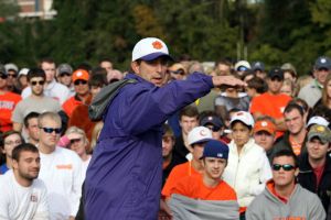 Football Practice With Clemson Students