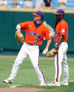 The Tigers practiced at Rosenblatt Stadium on Friday afternoon.