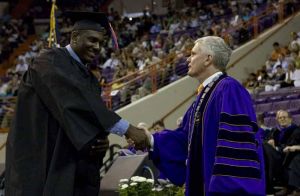 Clemson University's summer graduation ceremony was held Saturday, August 7 at Littlejohn Coliseum.