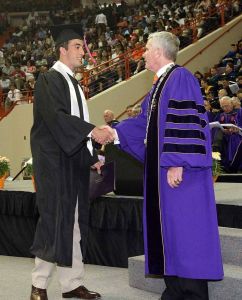 Sixty-three Tiger student-athletes received their Clemson University degrees on Friday, May 7, 2010.