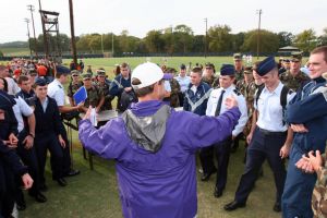 Football Practice With Clemson Students