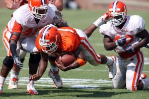 D.J. Howard scrimmage 082011