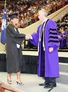 beth jordan womens track and field graduation spring 2007