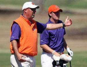 Head Coach Larry Penley and Crawford Reeves