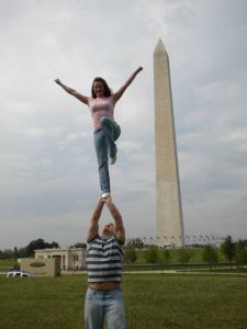cheerleaders and rally cats 2009 football season