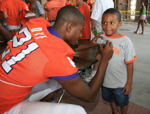 Clemson held its annual Football Fan Appreciation Day on Sunday, August 10 at Memorial Stadium.