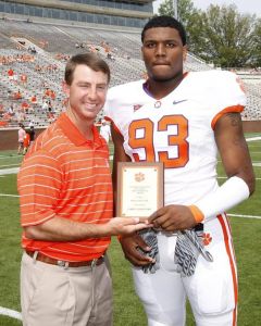 Corey Crawford - Most Improved Defensive End for Spring Practice