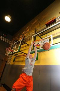 The Tigers visited the College Basketball Experience on Tuesday afternoon in Kansas City.
