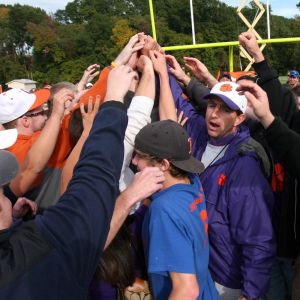 Football Practice With Clemson Students