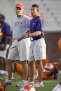 These pictures were taken at the second of two Tiger practices on Monday, August 17.