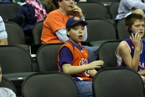 The Tigers held a short practice and press conference at the Sprint Center on Wednesday afternoon in Kansas City.