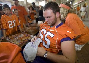The Clemson football team held its annual Fan Appreciation Day on Sunday, August 23 at Memorial Stadium.