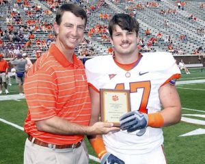 Ryan Pruitt - Strength Training Award for Spring Practice, Defensive Walk-On & Most Improved Defensive Walk-On for Spring Practice