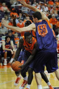 Jerai Grant Orange & Purple Scrimmage 102309