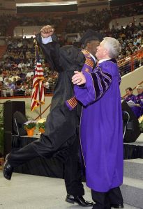 Sixty-three Tiger student-athletes received their Clemson University degrees on Friday, May 7, 2010.