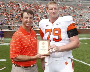 Phillip Price - Most Improved Offensive Lineman for Spring Practice