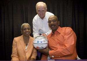 Oliver and Vicky Purnell and Charles Dalton