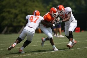brandon clear and josh miller and kevin alexander practice