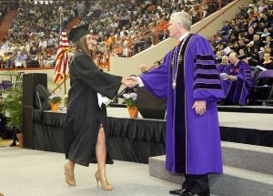 Sixty-three Tiger student-athletes received their Clemson University degrees on Friday, May 7, 2010.
