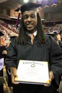 Clemson University - August 2008 Graduation Ceremony - Chris Clemons