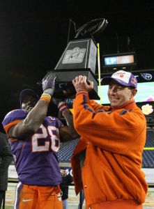 C.J. Spiller and Head Coach Dabo Swinney
