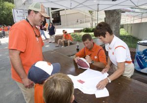 The Clemson football team held its annual Fan Appreciation Day on Sunday, August 23 at Memorial Stadium.