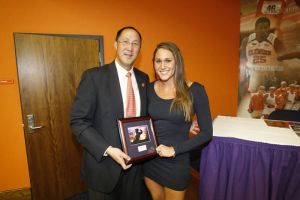 Tori Cervone - Women's Tiger Pride Award Winner