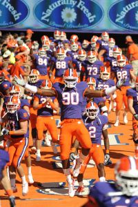 running down the hill