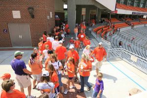 Clemson held its annual Football Fan Appreciation Day on Sunday, August 10 at Memorial Stadium.