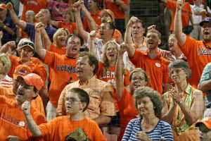 fans stands cheer