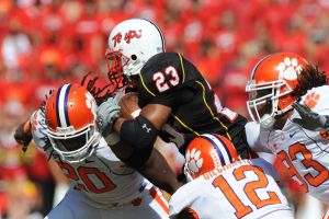 Brandon Maye, Marcus Gilchrist and Da'Quan Bowers