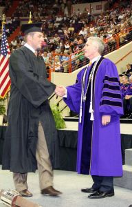 tim debeer football graduation spring 2007