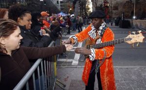 A pep rally was held for Tiger fans at the Marriott City Center in Charlotte on Thursday.