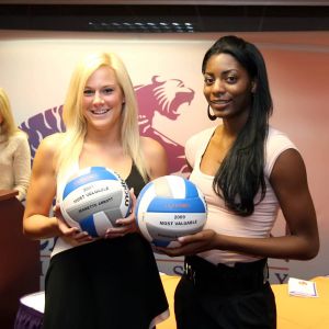 Bernard Caffrey Co-Most Valuable Players - Jeannette Abbott and Danielle Hepburn