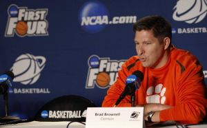 The Clemson men's basketball team participated in a press conference and open practice at UD Arena in Dayton, OH on Monday, March 14.
