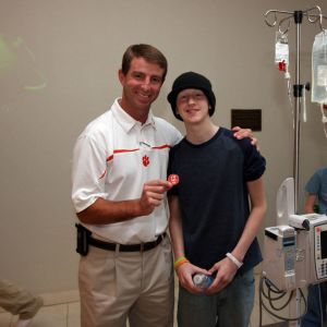Clemson Football Visits Local Children's Hospital