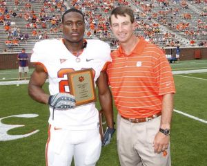 D.J. Howard - Strength Training Award for Spring Practice, Running Back & Most Improved Running Back for Spring Practice