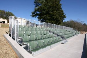 rowing facility boathouse stands