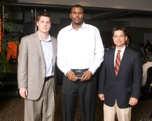Trevor Booker - Field Goal Percentage Award postseason awards banquet 041709